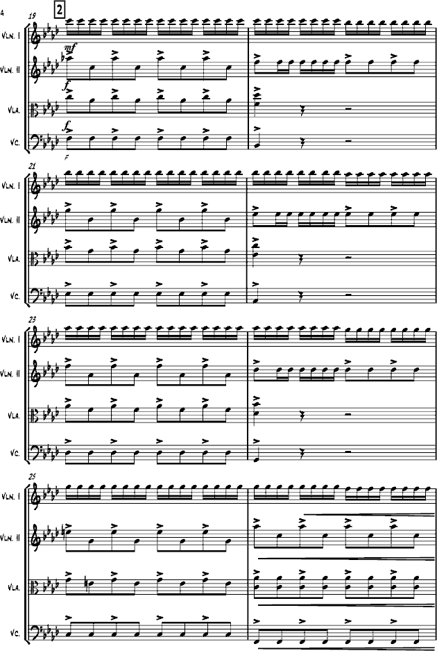 青奏舞曲简谱(3)