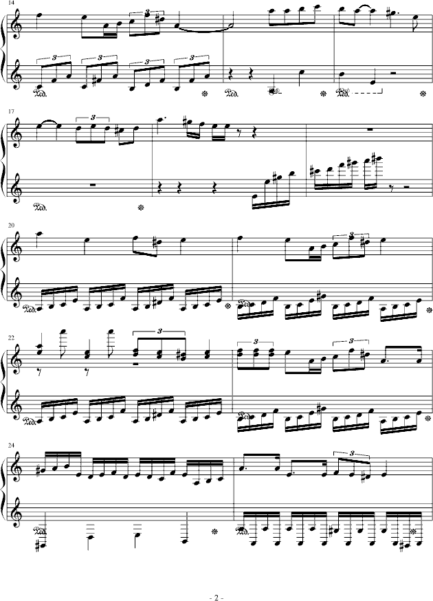 森古德玛曲谱_卢娜·洛夫古德