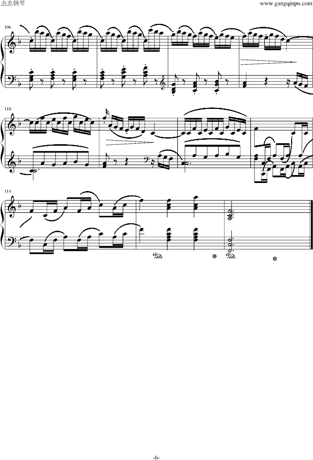 库劳曲谱_钢琴简单曲谱(3)