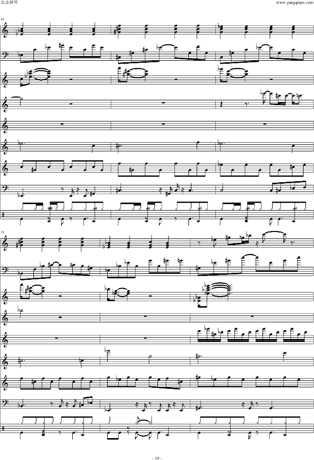 新恋情曲谱_瓦妮莎新恋情(3)