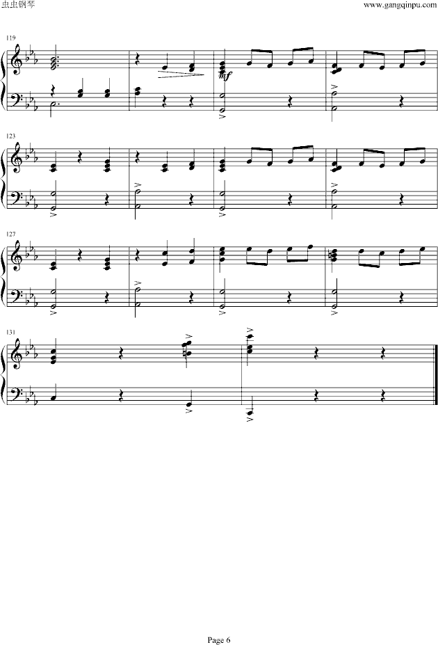 第二圆舞曲简谱_第二圆舞曲简谱版(2)