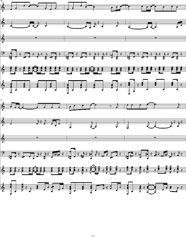 关于今天也要元气满满的曲谱_今天也要元气满满图片(3)