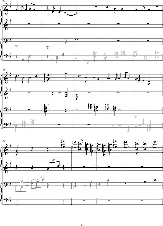 乱魄抄简谱_乱魄抄简谱完整版(2)