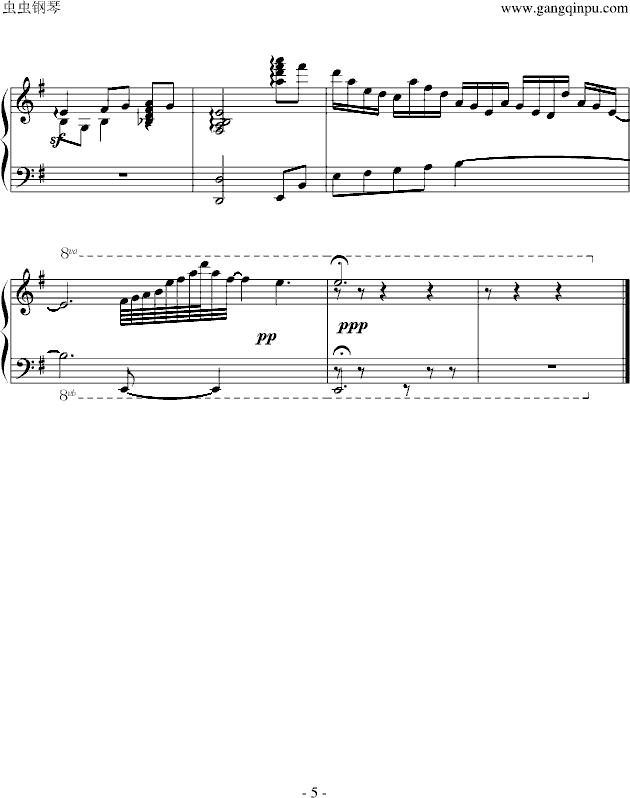 梦幻曲简谱_梦幻曲简谱完整(2)