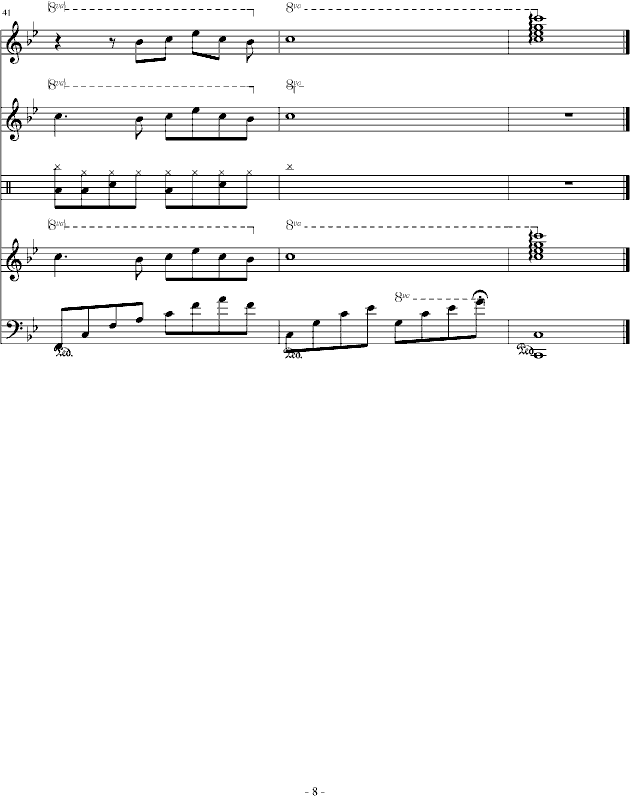 大风和秋叶简谱_秋叶简谱 李黾词 曾国盛曲 通俗曲谱 中国曲谱网(3)