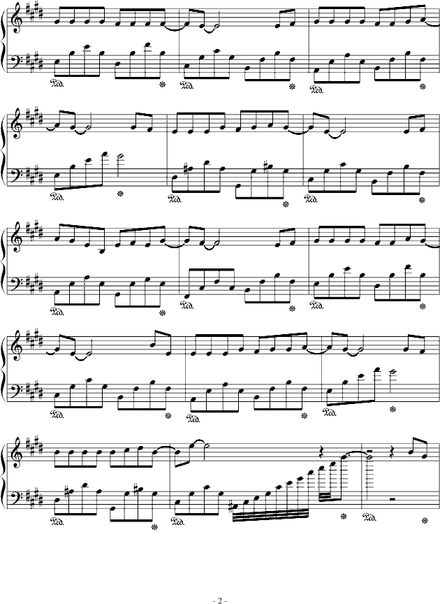 尤里可可曲谱_可可尤里图片