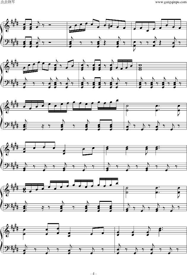 琴枫雅轩曲谱将军令_古筝将军令曲谱