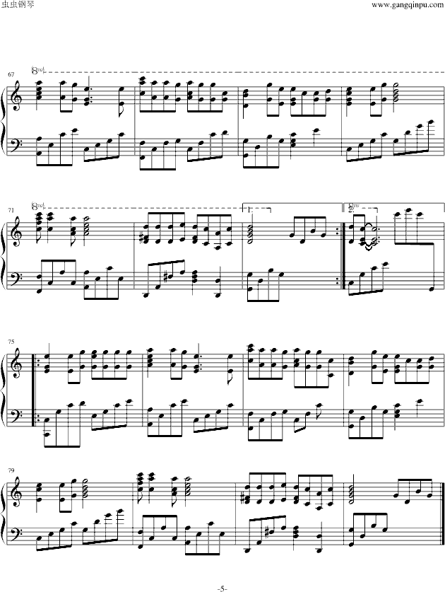 白狐公子曲谱_白狐曲谱(2)