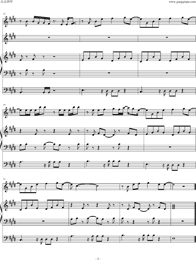 大笨钟曲谱_大笨钟简笔画