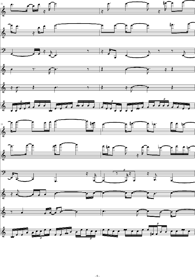 第九交响曲简谱_命运交响曲简谱(3)