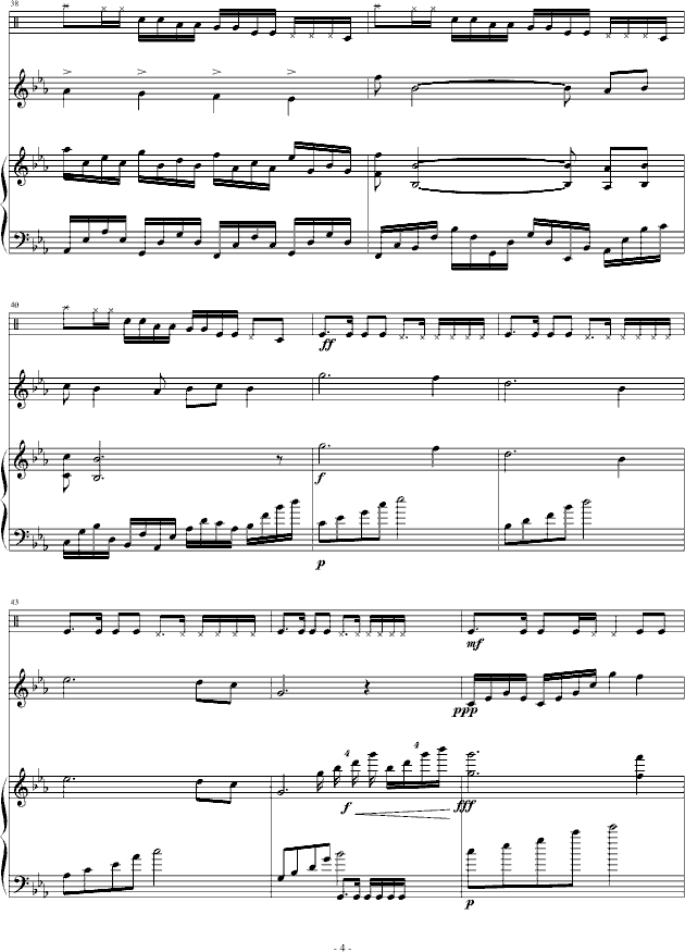 gypsophila曲谱_陶笛曲谱12孔