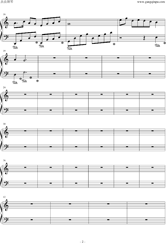f调笛子简单曲谱_最简单的f调笛子曲谱
