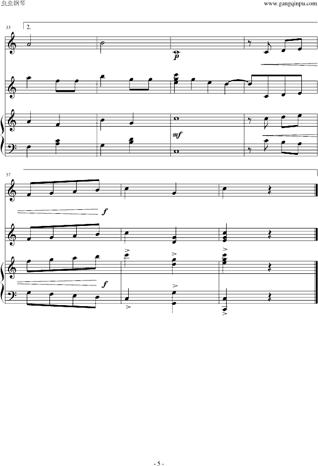 Do Re Mi 五线谱 音乐之声