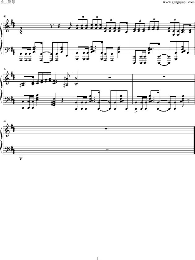 张国荣红简谱_今生今世张国荣简谱(2)