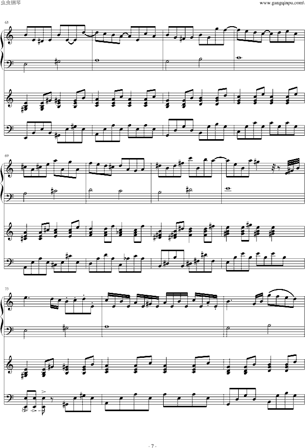 悲怆第三章简谱_月光奏鸣曲第三章简谱(3)