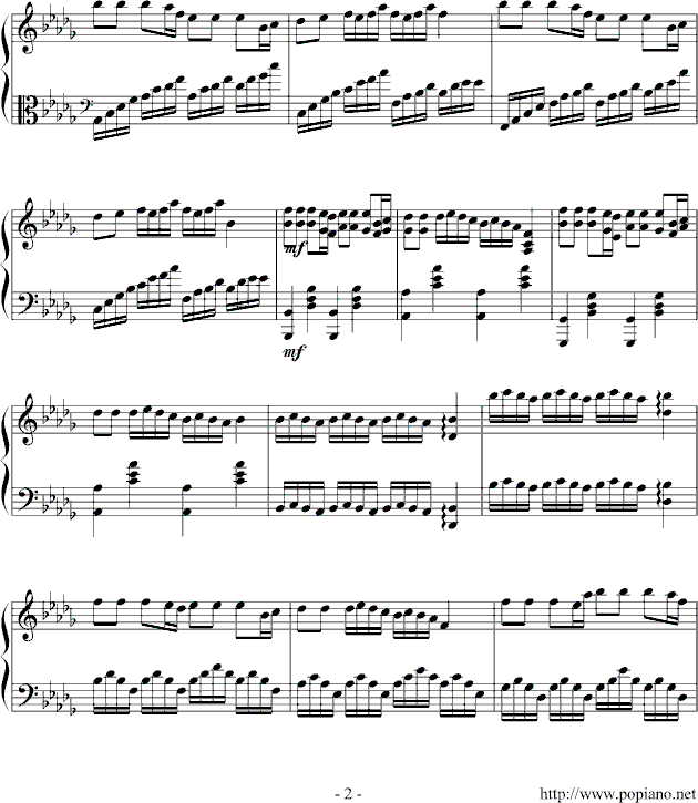 嗯简谱_儿歌简谱