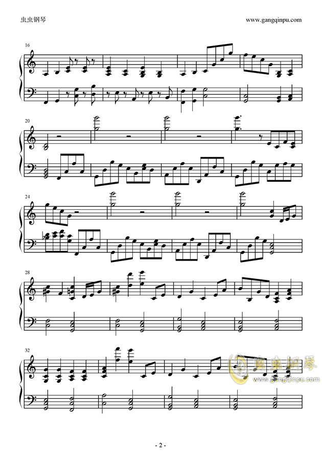 钢琴弹唱曲曲谱_儿歌钢琴弹唱50首曲谱