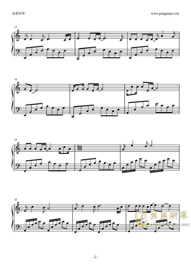 拆心钢琴曲谱_钢琴简单曲谱