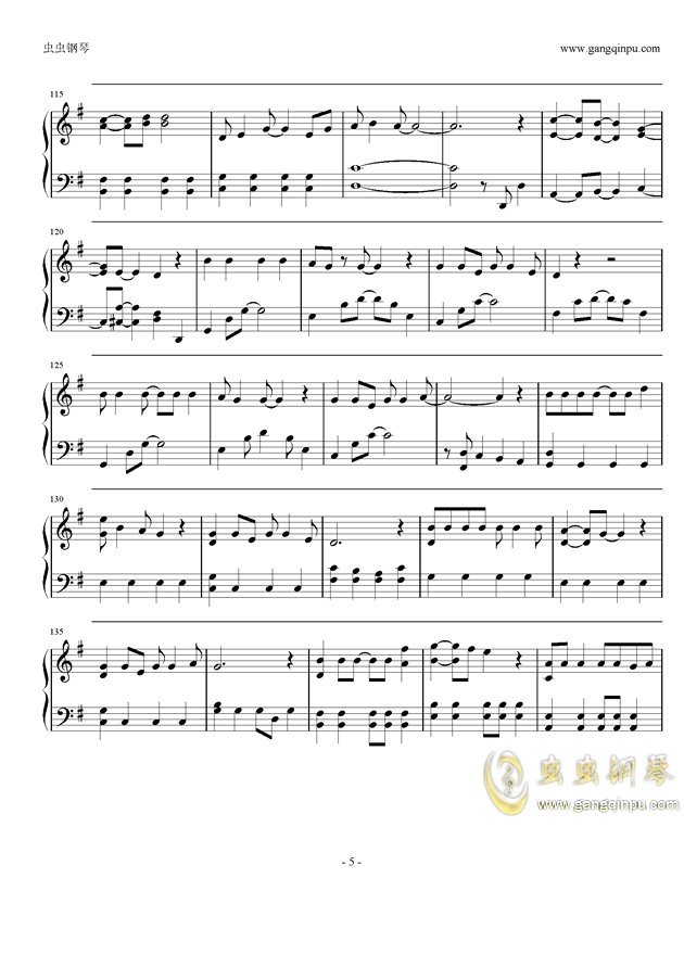 看钢琴曲谱_钢琴简单曲谱