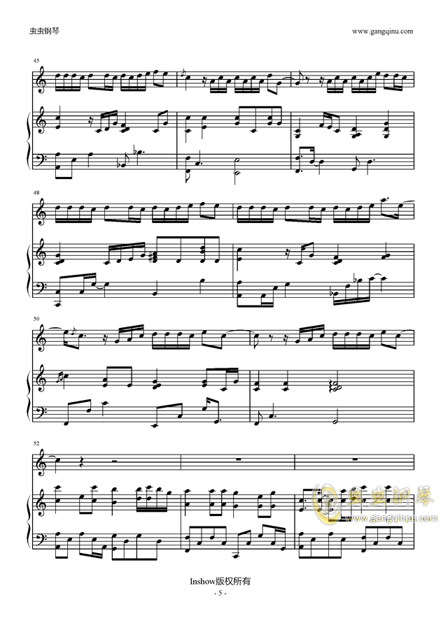 钢琴弹唱曲曲谱_儿歌钢琴弹唱50首曲谱