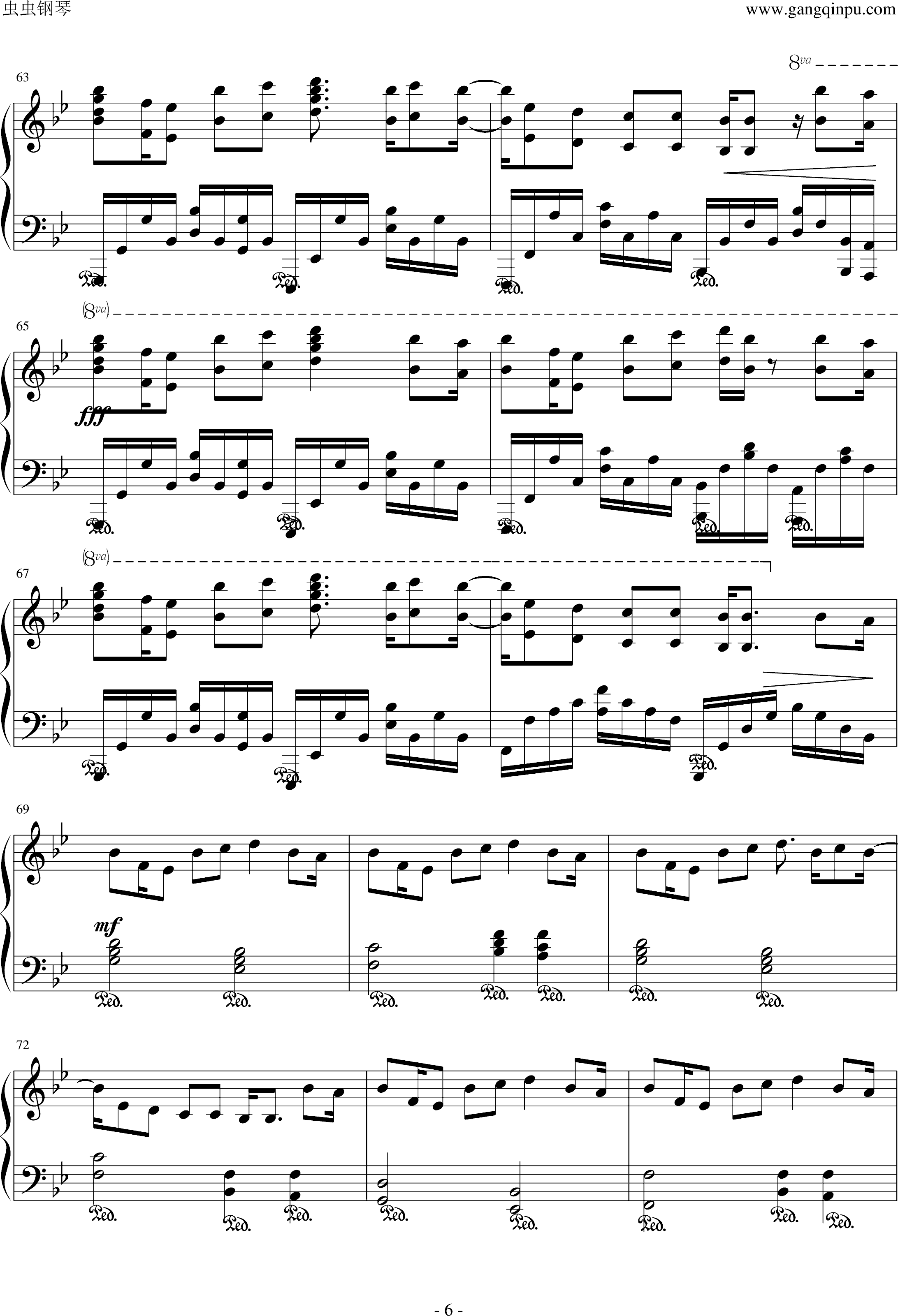 物的曲谱_钢琴简单曲谱(3)