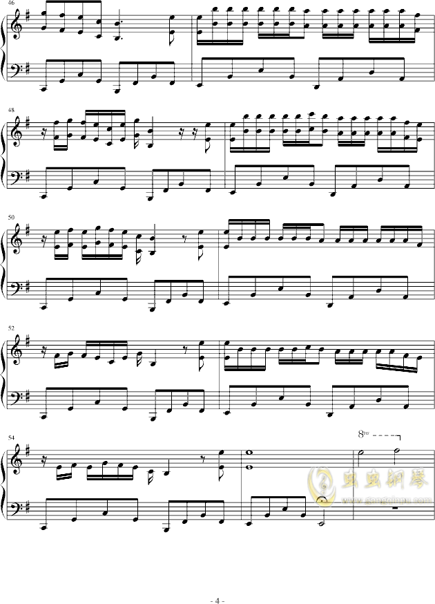 传奇技巧曲谱_新白娘子传奇曲谱(2)