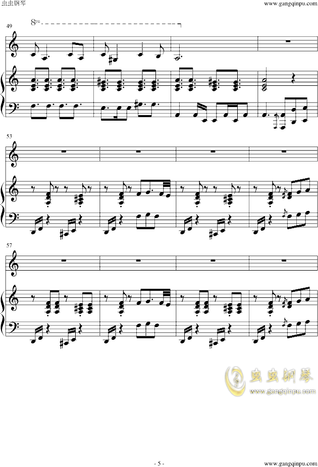 邓紫棋画钢琴简谱弹唱_邓紫棋画钢琴弹唱谱(3)