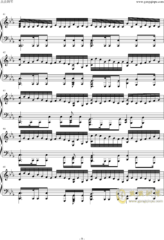 刺客的钢琴曲谱_刺客信条