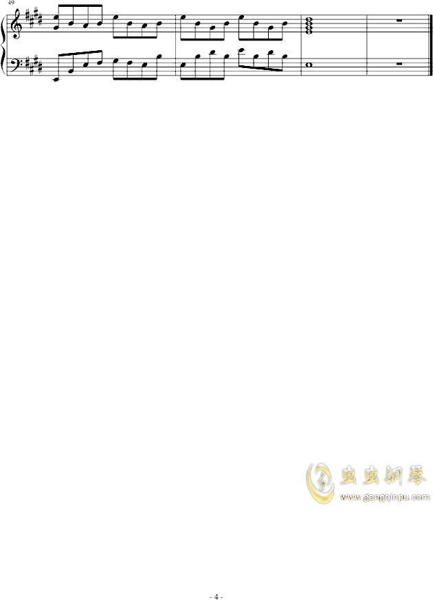 遇见你钢琴谱-ellocz-虫虫钢琴谱免费下载