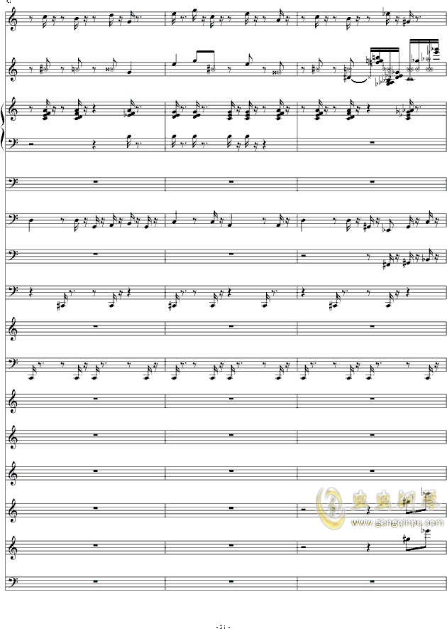 滴答钢琴曲谱_滴答曲谱(2)