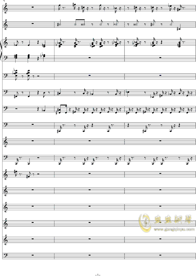 钢琴曲滴答的简谱_钢琴曲简谱(2)