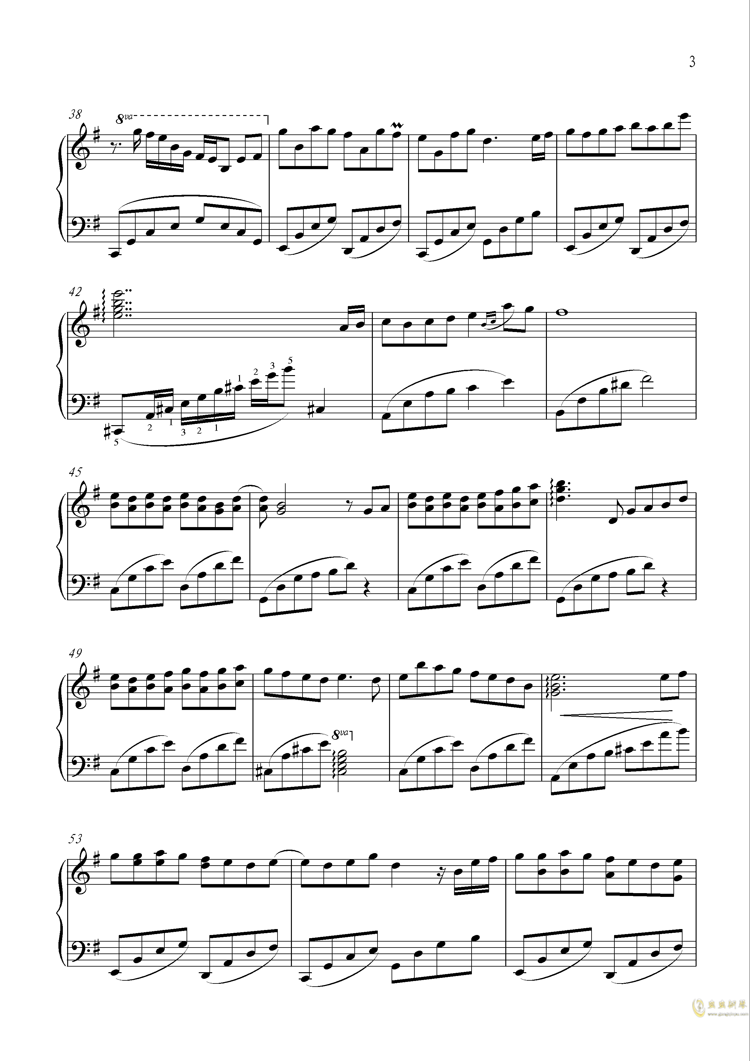 笛子独奏晚秋曲谱_笛子独奏曲谱大全