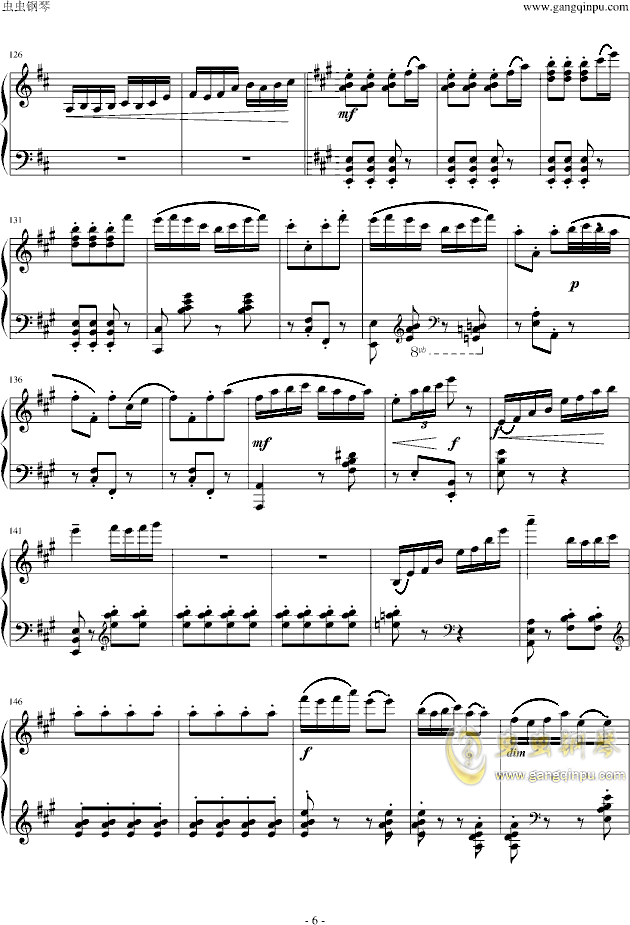 钢琴曲谱巜梁祝_梁祝钢琴曲谱简谱