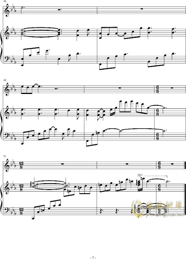 若钢琴简谱_儿歌钢琴简谱(3)