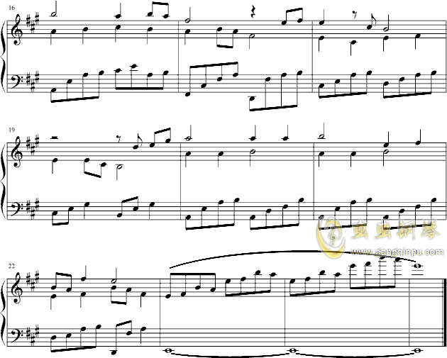 魏睦新我的祖国g调版钢琴曲谱_我的祖国钢琴曲谱(5)