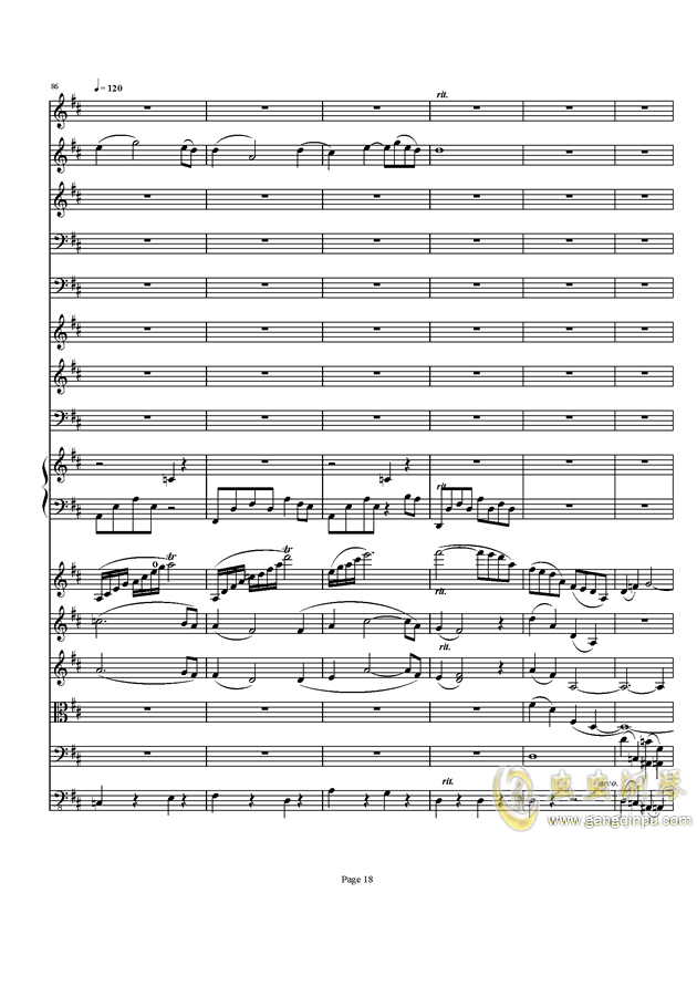 b小调第二乐章协奏曲曲谱_二胡十协奏曲母亲曲谱(2)