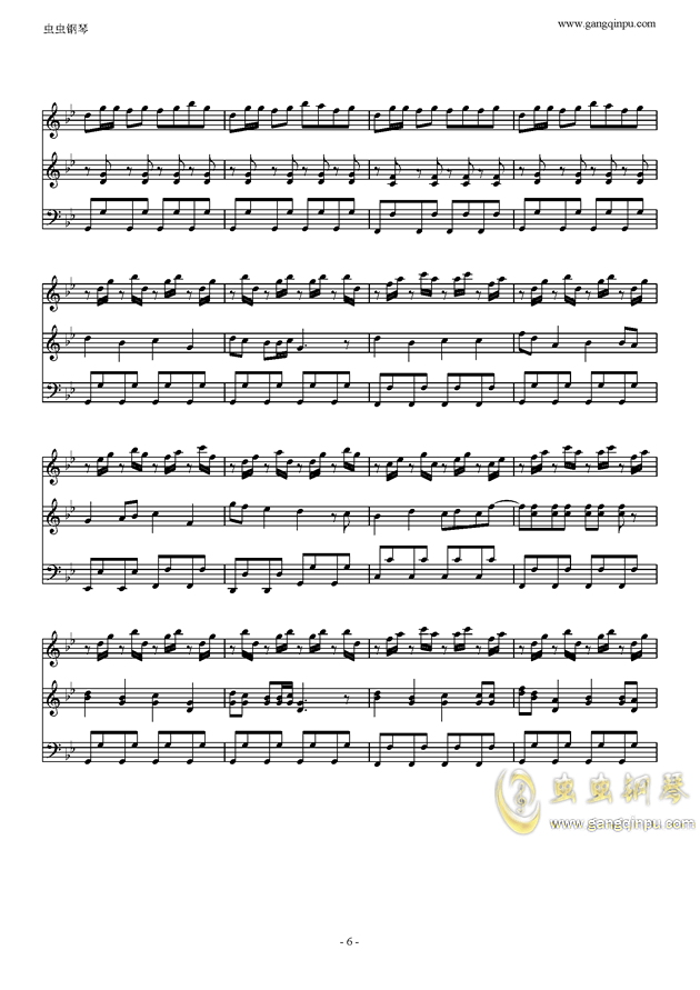 钢琴版小苹果曲谱_曹操钢琴版曲谱数字(2)
