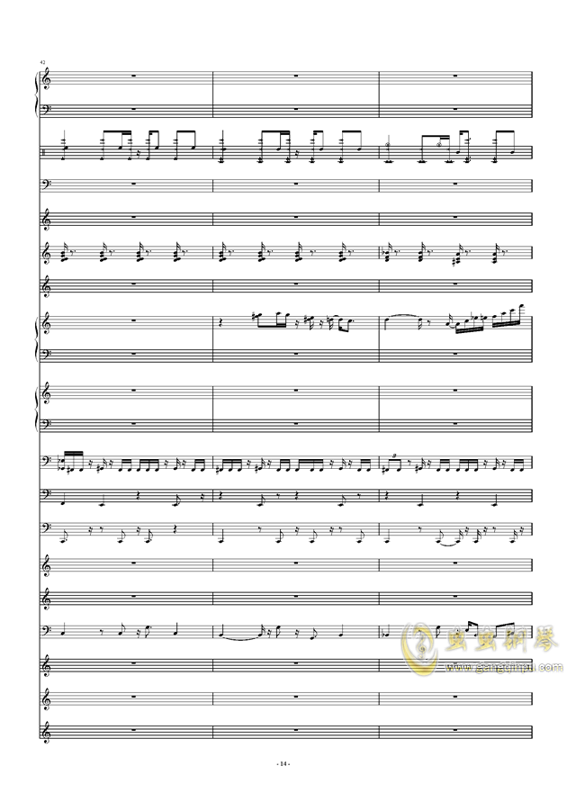 summer钢琴曲谱教学_钢琴简单曲谱