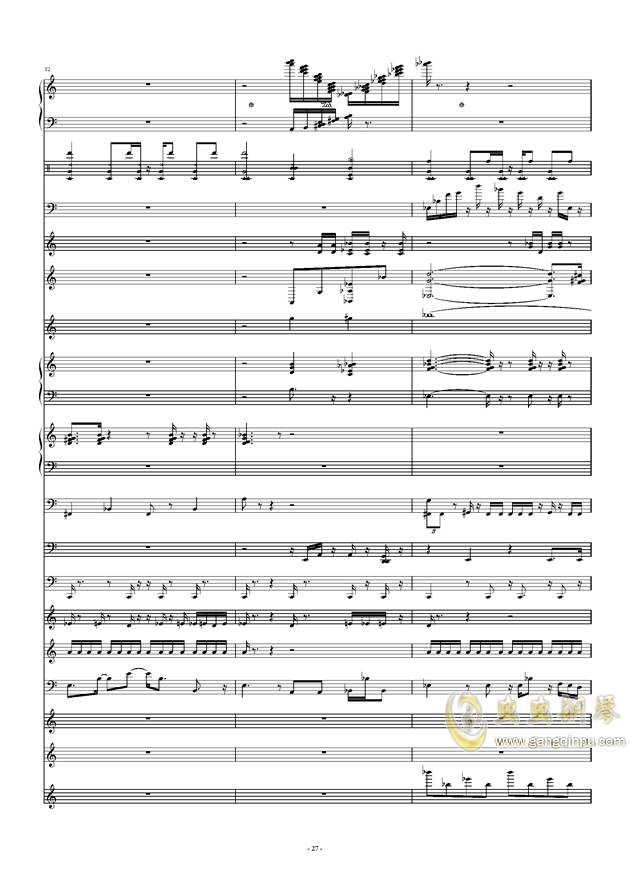 summer钢琴曲谱教学_钢琴简单曲谱