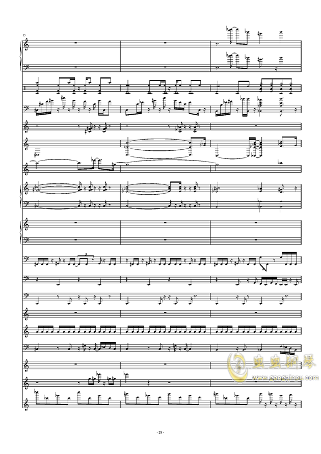 summer钢琴曲谱教学_钢琴简单曲谱