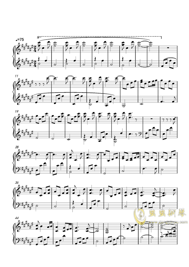 白色相簿简谱_白色相簿2(3)