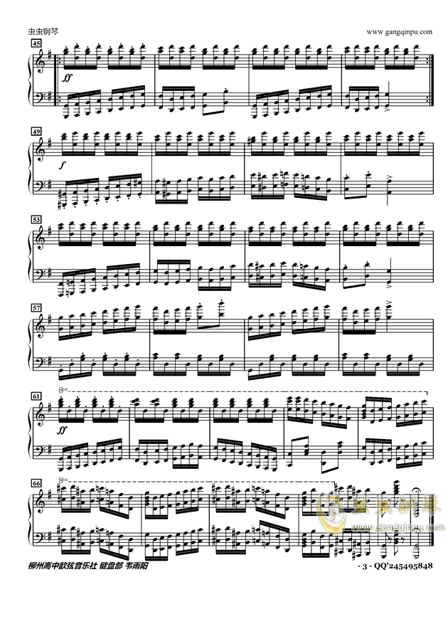车尔尼练习曲作品740第49钢琴谱-车尔尼-czerny-虫虫