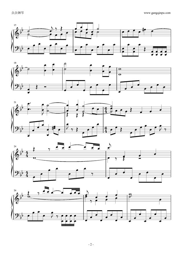 劫的曲谱(2)