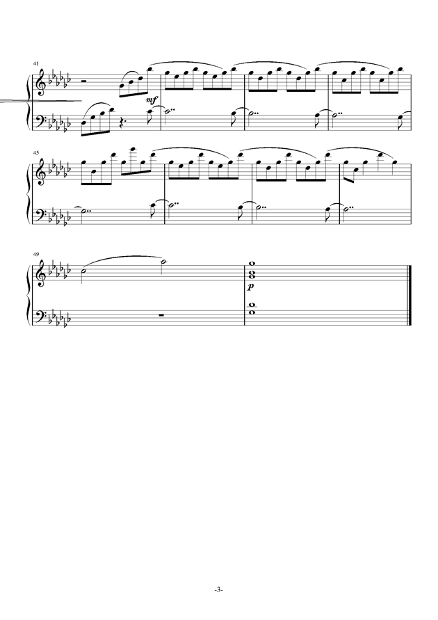 钢琴治愈系曲谱_治愈系手机壁纸