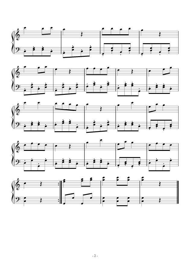 祖国祖国我们爱你钢琴谱-儿童歌曲-虫虫钢琴谱免费下载