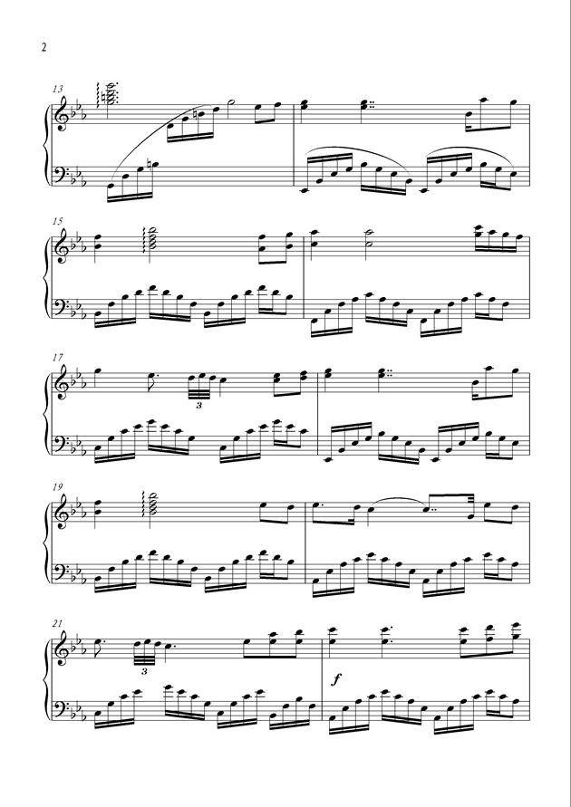 黑暗之光曲谱(3)