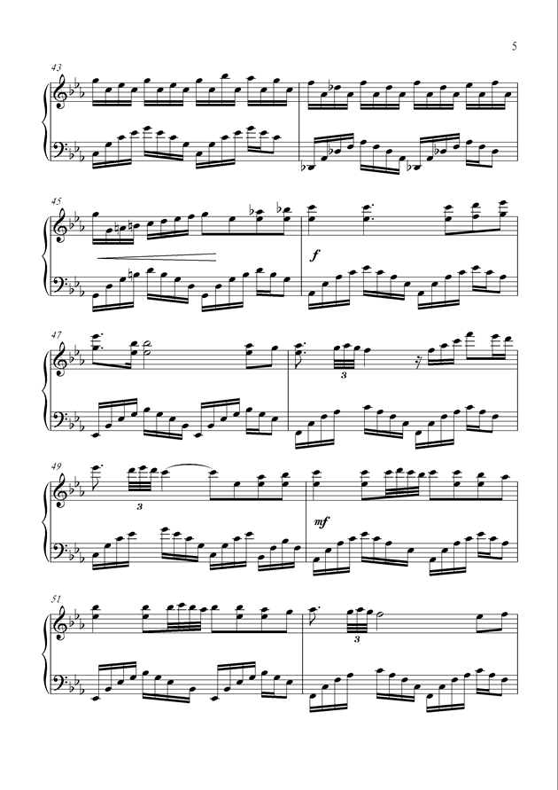 黑暗之光曲谱(3)