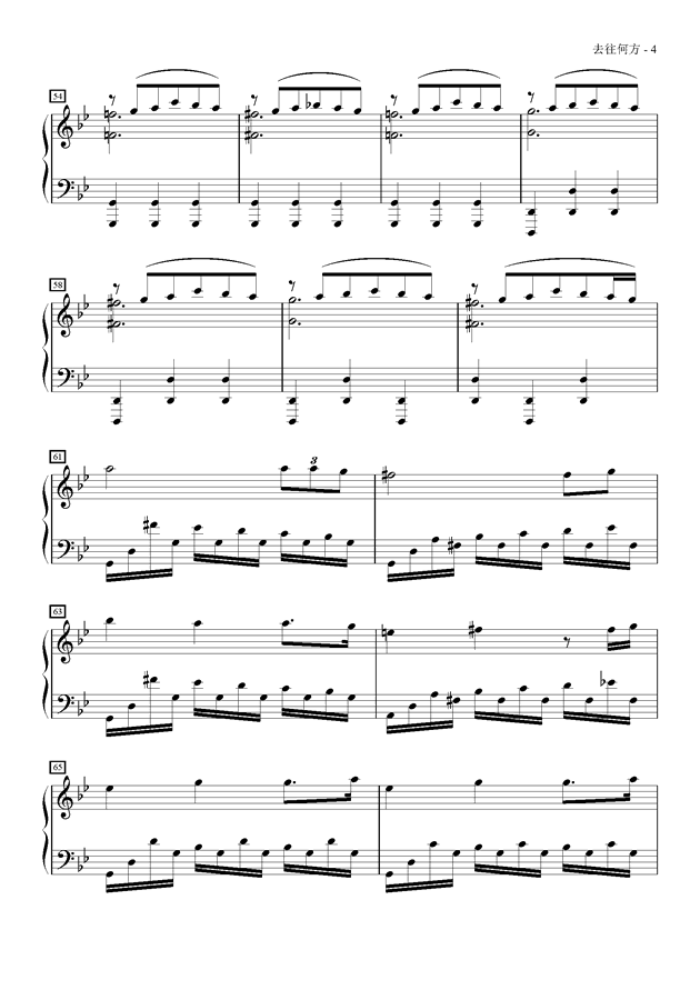 简谱hum_儿歌简谱(2)