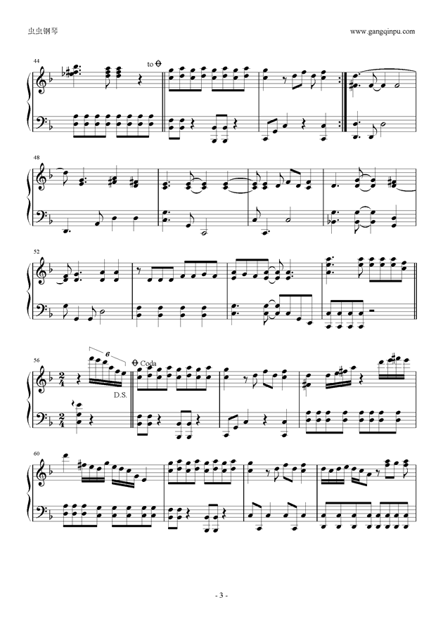 ya鼔曲谱_钢琴简单曲谱