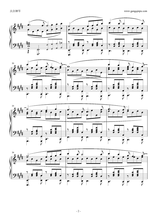 尬帝曲谱(3)